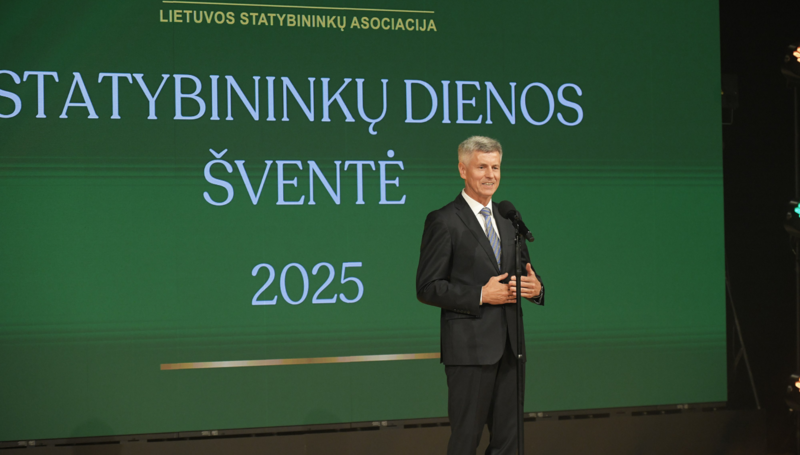 Iškilmingame renginyje Birštone apdovanoti geriausi Lietuvos statybininkai